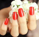 Unhas portiças vermelha