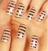 Unhas portiças metálicas